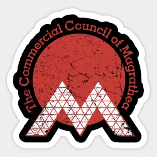 The Commercial Council of Magrathea Sticker